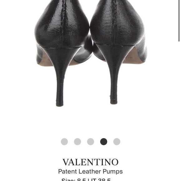Valentino patent leather Pumps size 8.5 - Picture 4 of 5